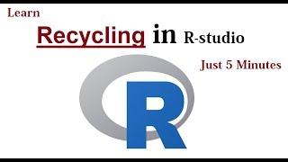 What is recycling in R | Vectors and Array #2 | Feat. JHOL-WOL