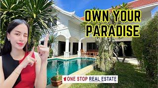 Sold | Pattaya's MOST DESIRABLE Beach Pool Villa for Sale! | Real Estate Pattaya Thailand