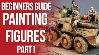 How to paint Figures  Pt1 FACES- Beginners/Intermediate Guide