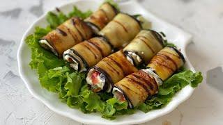 EGGPLANT ROLL. Mother-in-law's language. Kazaksha recipe.