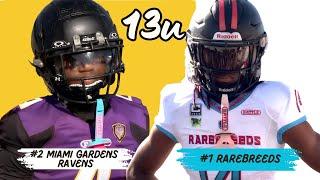   13U #1 Rare Breeds v #2 Miami Gardens Ravens | FLA v GA |  Battle Youth National Championships