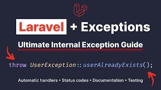 Laravel: WAY BETTER Exception handling in 10 minutes