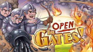 OPEN THE GATES - Incredible Medieval Fortress Building Siege Strategy