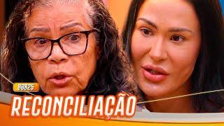 VILMA SE EMOCIONA COM GRACYANNE APÓS ELOGIO: "SEU ABRAÇO É DE VERDADE" | BBB 25