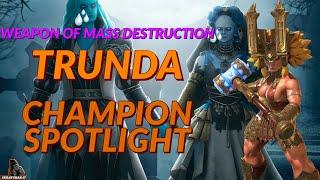 RAID: Shadow Legends | Trunda Giltmallet Champion Spotlight | Full Guide !