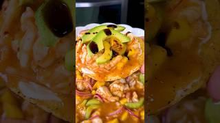 Aguachile Rojo de Mango Easy Recipe #shorts