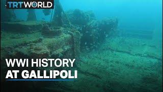 Divers take plunge into WWI history at Gallipoli