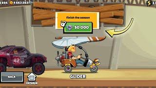  FINALLY I FOUND THE WAY OF GETTING  GLIDER !! IN - Hill Climb Racing 2