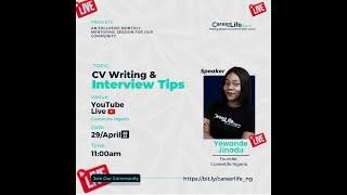 CV Writing and Interview Tips