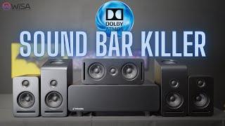 SOUND BAR KILLER?? Platin Monaco 5.1.2 Wireless DOLBY ATMOS System REVIEW