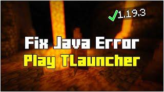 How To Fix Java Error in Tlauncher - Play Minecraft 1.20.2 in Tlauncher! (2023)