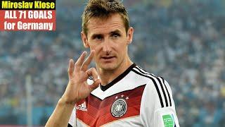 Miroslav Klose ◉ All 71 Goals for Germany 