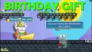 my most special birthday gift in growtopia