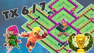 Clash of Clans - Лучшая тактика фарма 6 и 7 тх (2016)