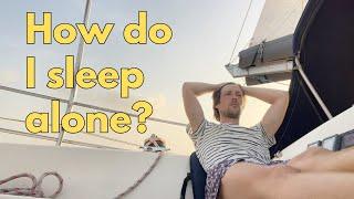 How to choose watch-schedule Solo Sailing | HOW DO I SLEEP ALONE | Solo Atlantic crossing vlog #11