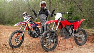 KTM 450 vs Stark Varg