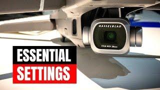 DJI Mavic 2 Pro Basic Camera Settings