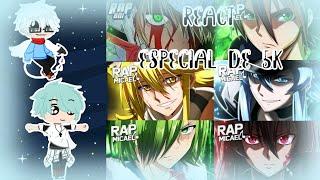 akame ga kill react / raps / especial de 5k