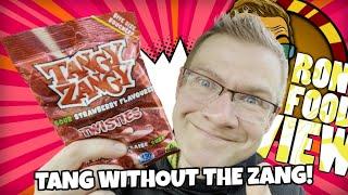 TANGY ZANGY TWISTIES SOUR STRAWBERRY!! TASTE AND REVIEW!!!