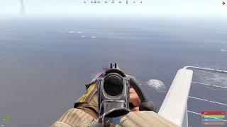 I had to jump.... [RUST - CARGO SHIP PVP]