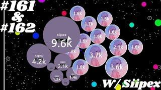 Agar.io - Duo Takeover #161&162 (W/ Siipex)