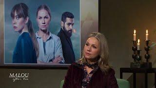 Tova Magnusson spelar Säpo-polis i nya storsatsningen Gråzon - Malou Efter tio (TV4)