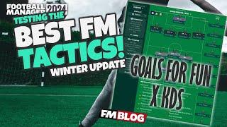 GOALS FOR FUN x KDS | Testing the Best FM24 Tactics | Football Manager 2024