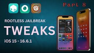 Top free iOS 16 rootless jailbreak tweaks | Dopamine 2 | Part 8