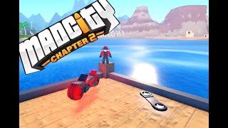 NEW Hoverboard VS Light Bike - Mad City Chapter 2!!!