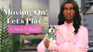 An Eye-Opening Art Exhibit & A new Friend...  | "Moving On" (Ep.1) || The Sims 4 Lets Play