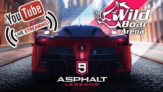 Asphalt 9 Live stream with Wild Boar Arena | Poco x3 pro