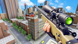 Sniper Shot 3D: Offline Gun Shooting Game _ Android GamePlay