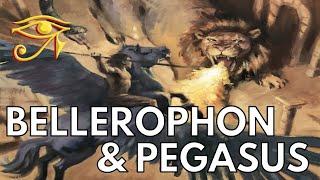 Bellerophon, Pegasus, & the Chimera