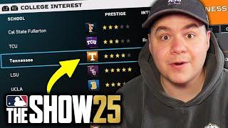 New Road to the Show Features Explained for MLB The Show 25! (High School, College, & more!)