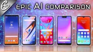 EPIC AI Comparison - OnePlus 6T vs Note 9 vs Honor View 20 vs Pixel 3XL vs RealMe 2 Pro vs Mi A2