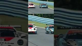 Porsche v Ferrari almost ends in tears (OSRL GT S4R1) #esports #iracing #simracing #asntvusa #shorts