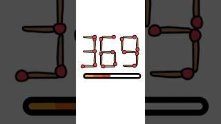 Think You're Smart? Prove It with This Matchstick Challenge! #riddles  #feedshorts #puzzle