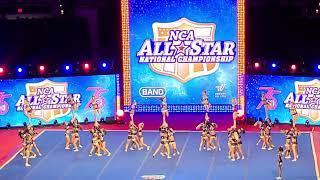 Cheer Athletics Panthers - NCA 2023 Arena - DAY 1, Music Stopped, CROWD COUNTED THEM OUT!
