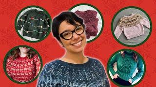 5 Not-Ugly Christmas Sweater Patterns to Knit