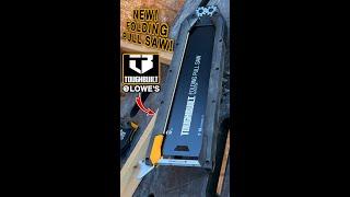 NEW TOUGHBUILT Folding 10-Inch Cross-Cutting Pull Saw! NOW Available At LOWE’S!