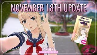 November 18th Small Update | Yandere Simulator