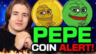 PEPE COIN BREAKING NEWS! (PEPE PRICE PREDICTION!) GET READY FOR $1 PEPE?