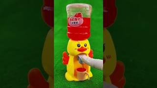 Amazing food colour water loading glass review || mini duck water dispenser (hc.864) #trending