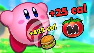 How fast can you eat 2000 calories in every Kirby game?