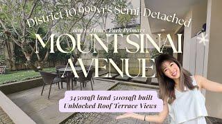 D10 Mount Sinai Semi-Detached 999 Years | S$9.5M Luxury 4-Storey Property | Singapore Real Estate