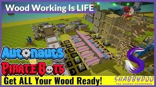 Autonauts Structural Crafting & Sawhorse Rehaul! | Autonauts vs Piratebots Episode 9