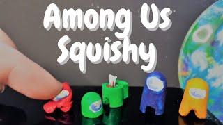 DIY Among Us Squishy Out of Earplugs.Сквиш among us своими руками.Как сделать амонг ас мини-сквиши.