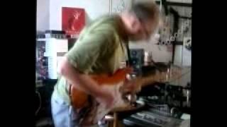 Jazzy bluesy jamming Ivan Jelenkovic guitar synth and Zebson Pindy bass