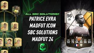 PATRICE EVRA | ALL 19 SBCS | (Easiest Way Possible) | MadFUT 24