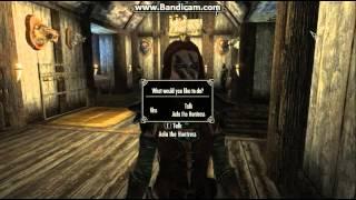 Skyrim - kissing Aela the Huntress